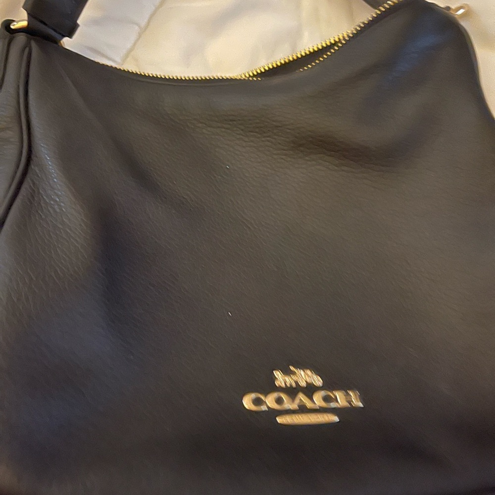 Coach Black Crossbody Bag with Signature Style